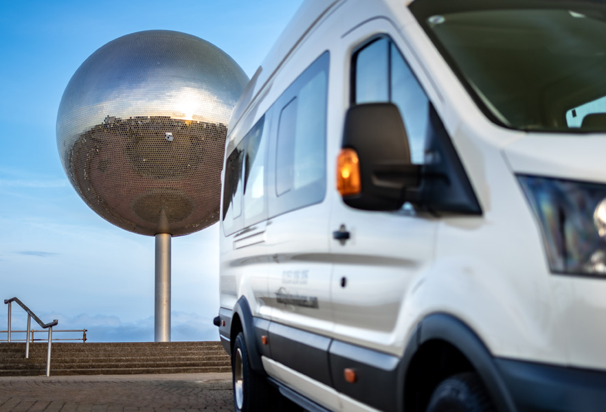 16 seater Blackpool Minibuses minibus – The perfect transport option for all of your travelling needs. Instant quote online.