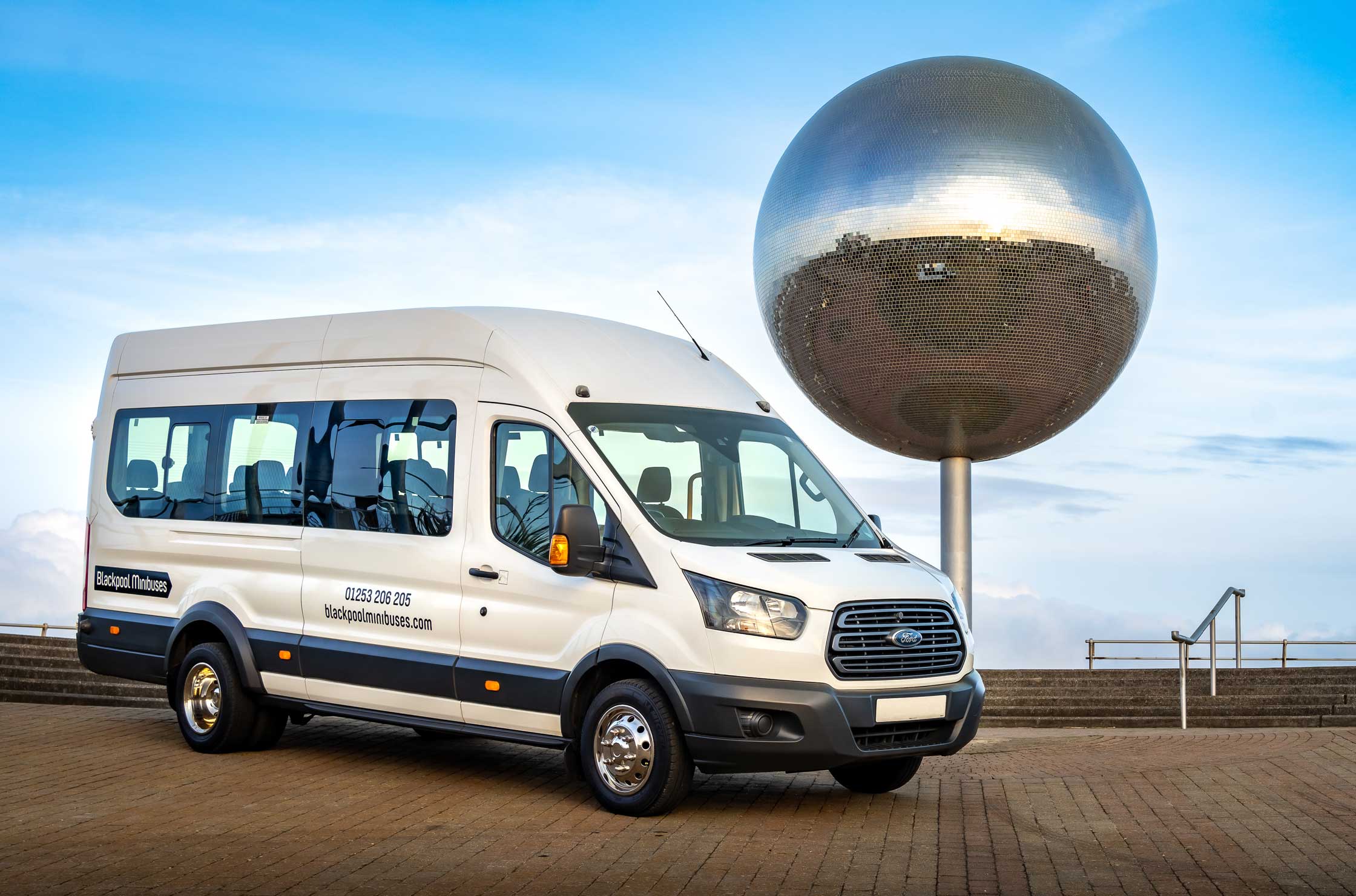 Blackpool Minibuses providing private hire transport and travel across Blackpool