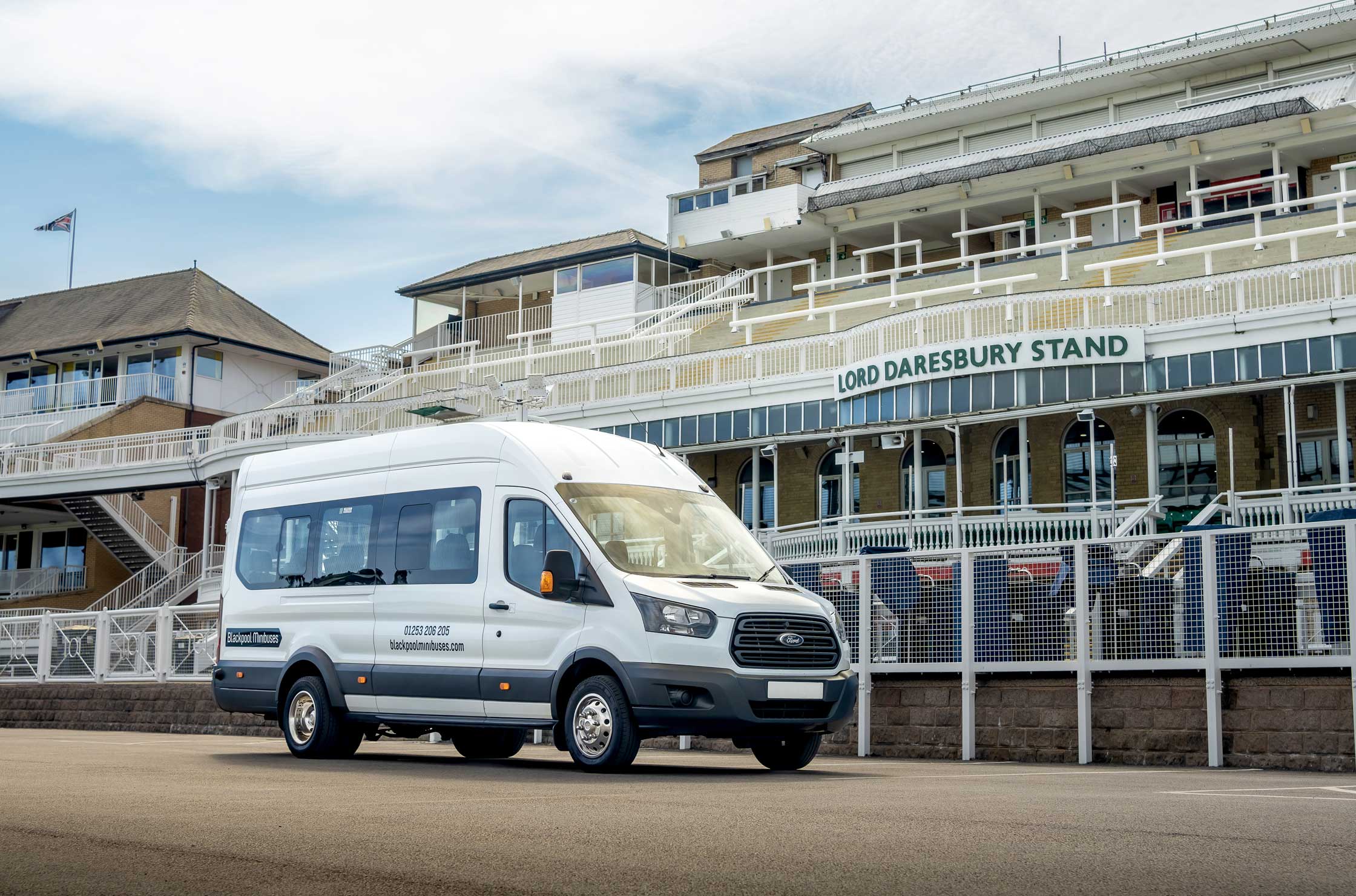 Blackpool Minibuses providing private hire transport and travel across Aintree