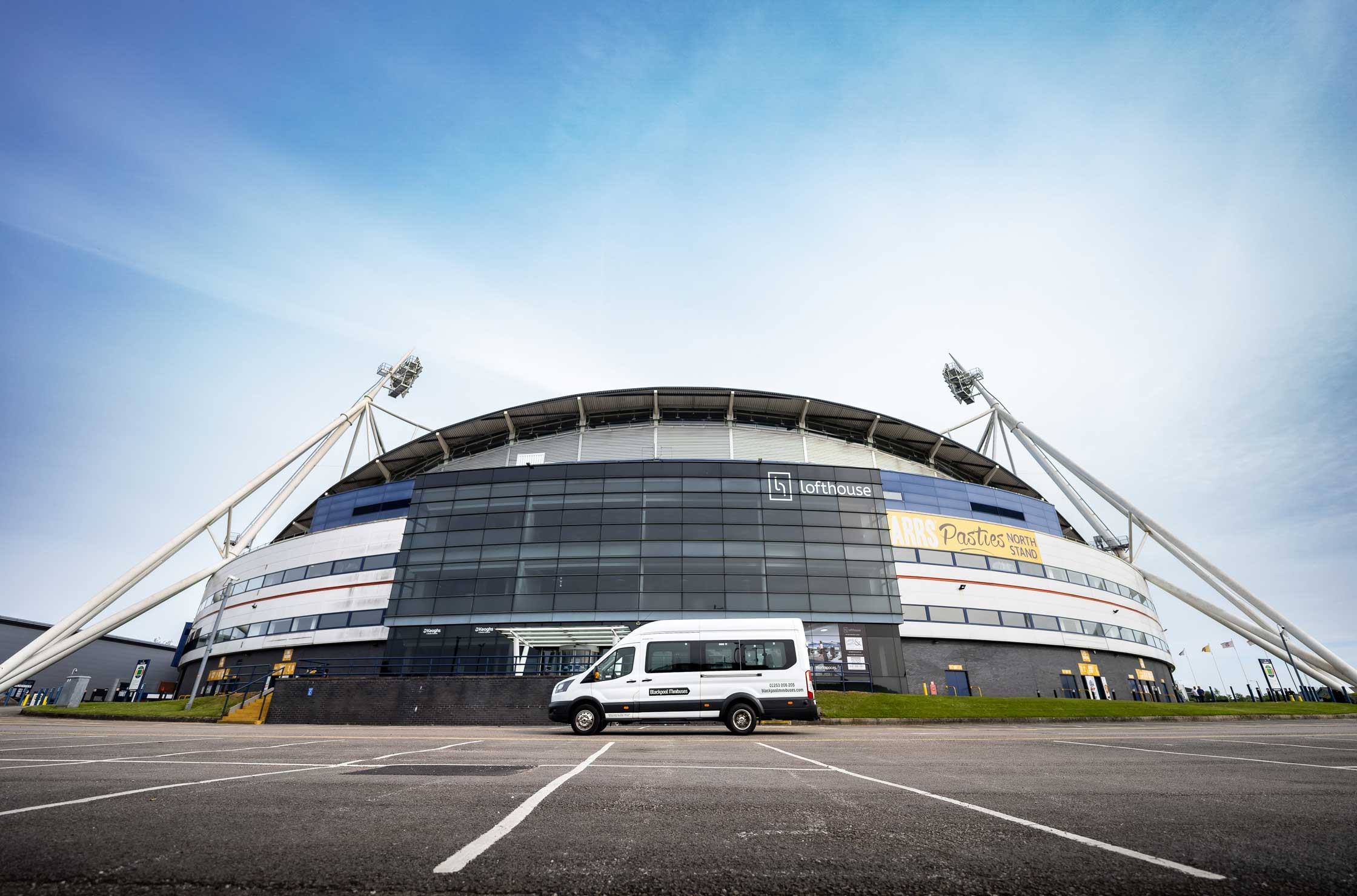 Blackpool Minibuses providing private hire transport and travel across Bolton